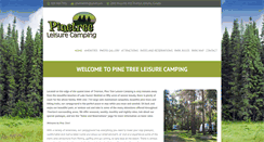 Desktop Screenshot of pinetreeleisure.com